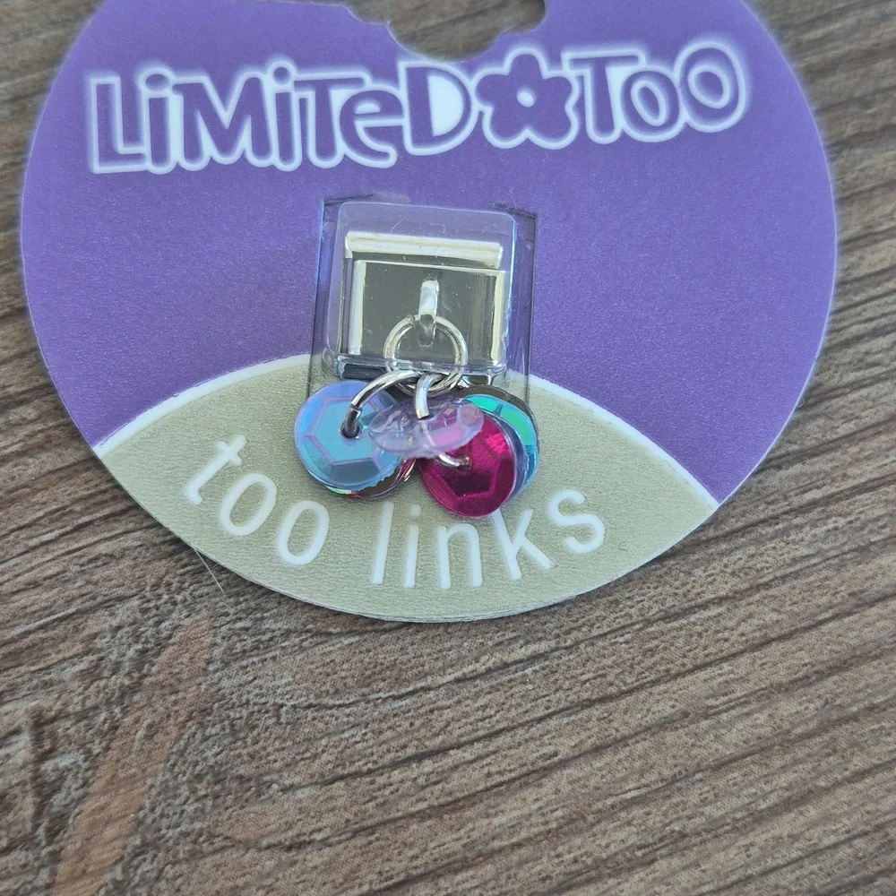 Limited Too Italian Charm Bracelet Charms